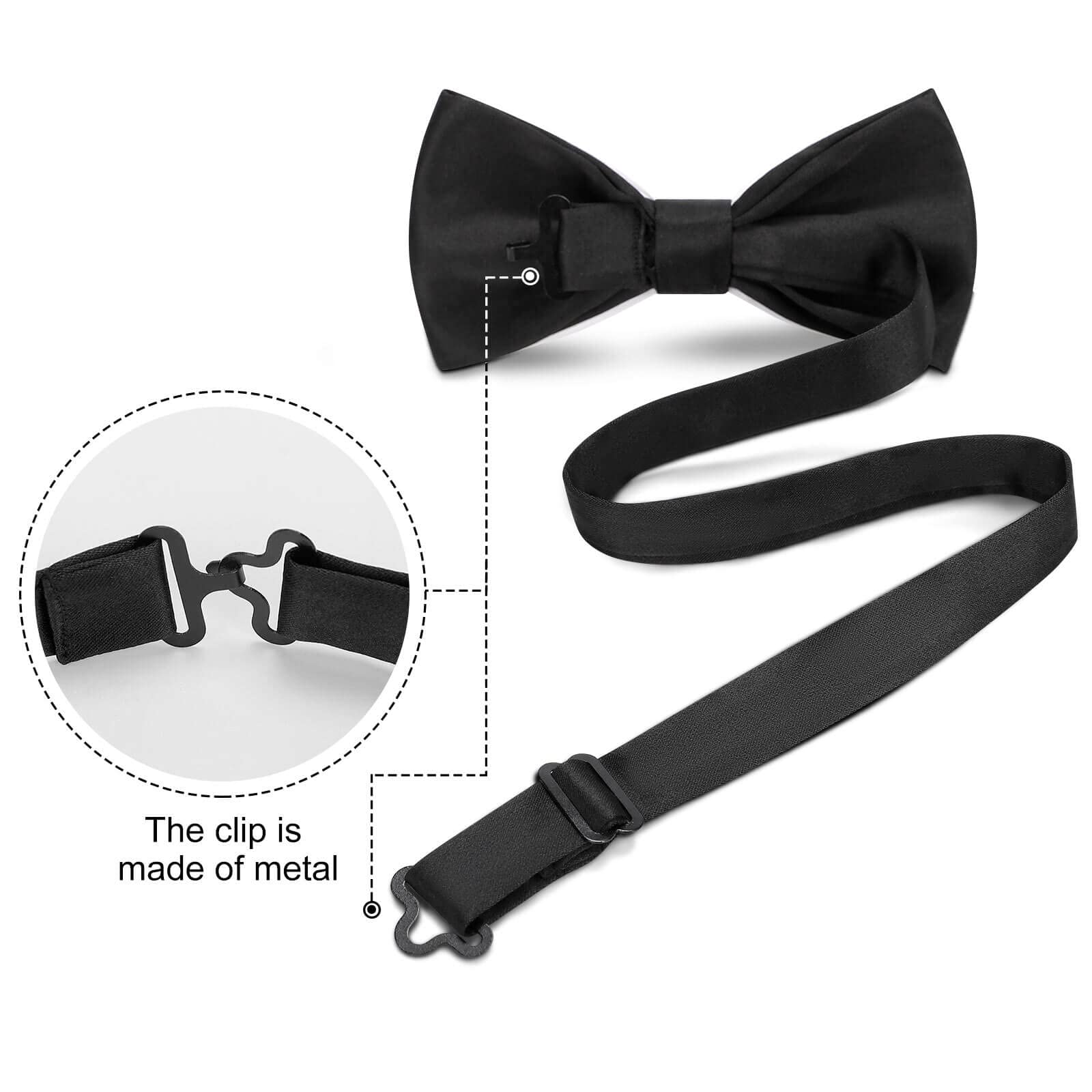 Funny Teeth Bow Tie for Men - Adjustable Pre-Tied Dentist Necktie - Perfect Gift for Dental Professionals & Costume Parties - Office, Halloween & Cosplay Accessory