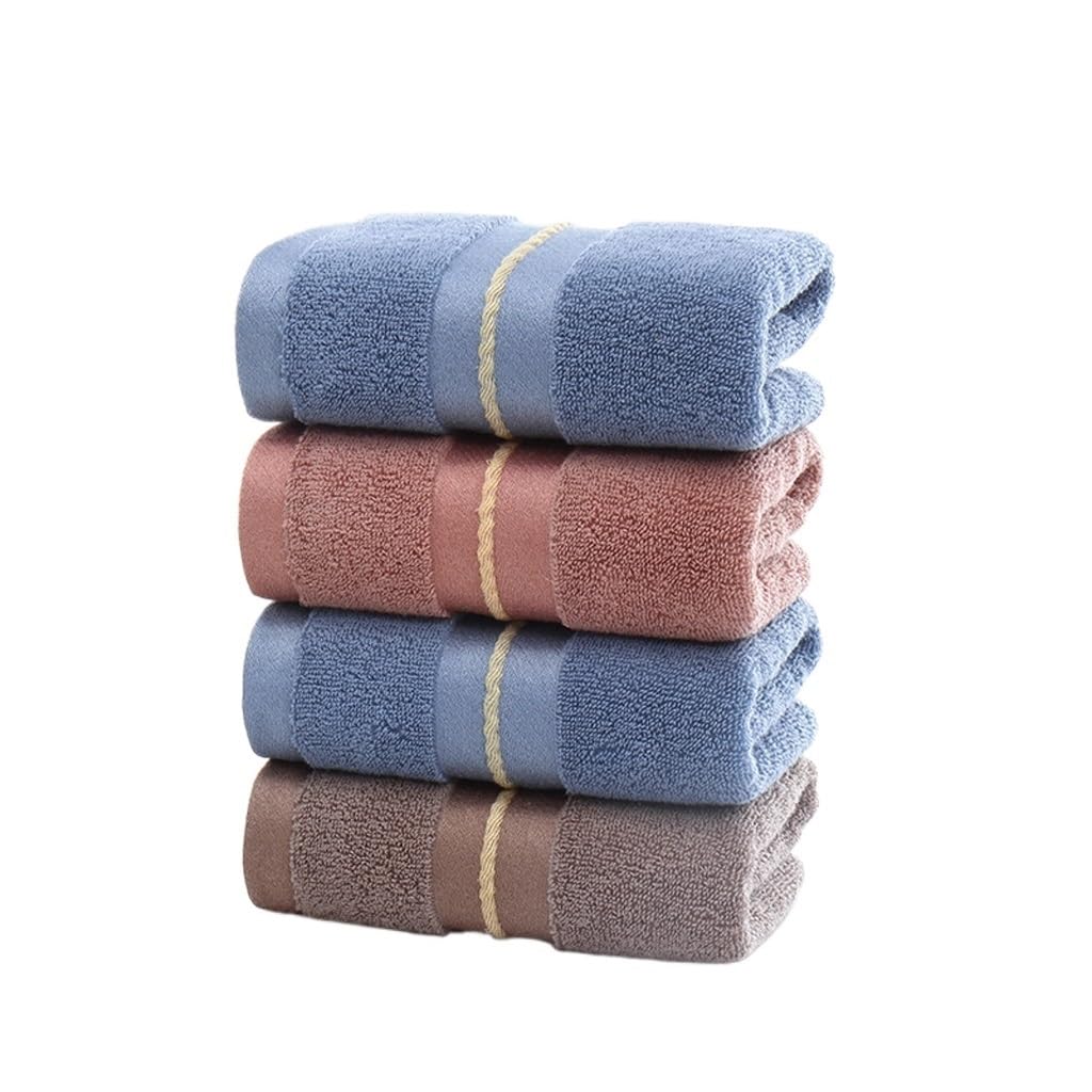 Gentle Absorbent Cotton Face Towel for Adults - Soft & Comfortable Facial Cleansing & Bath Towel | Perfect for Daily Skincare, Makeup Removal & Spa Use