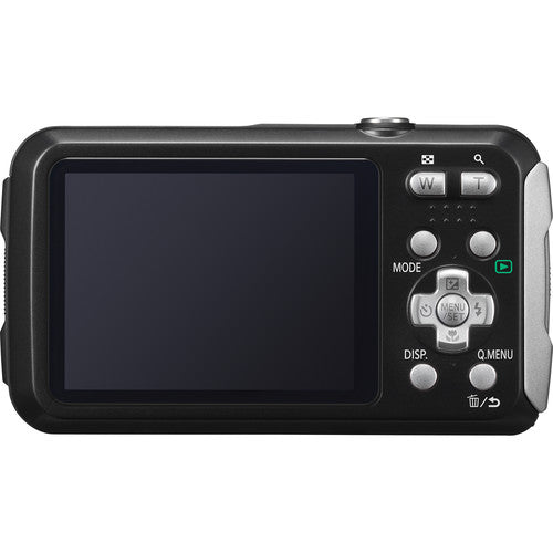 Panasonic Lumix DMC TS30 Waterproof Digital Camera 16.1MP with 4x Optical Zoom - Shockproof & Freeze Proof for Outdoor Adventures, Travel & Underwater Photography (Black)