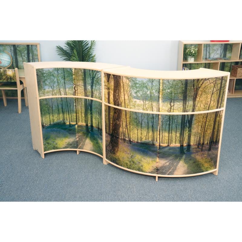 Nature View Serenity Curve Out Cabinet 36