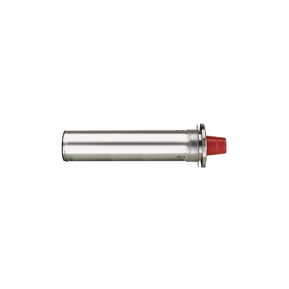 Stainless Steel In-Counter Cup Dispenser for 8 oz to 44 oz Cups - Adjustable Spring-Loaded Design (6-7/8