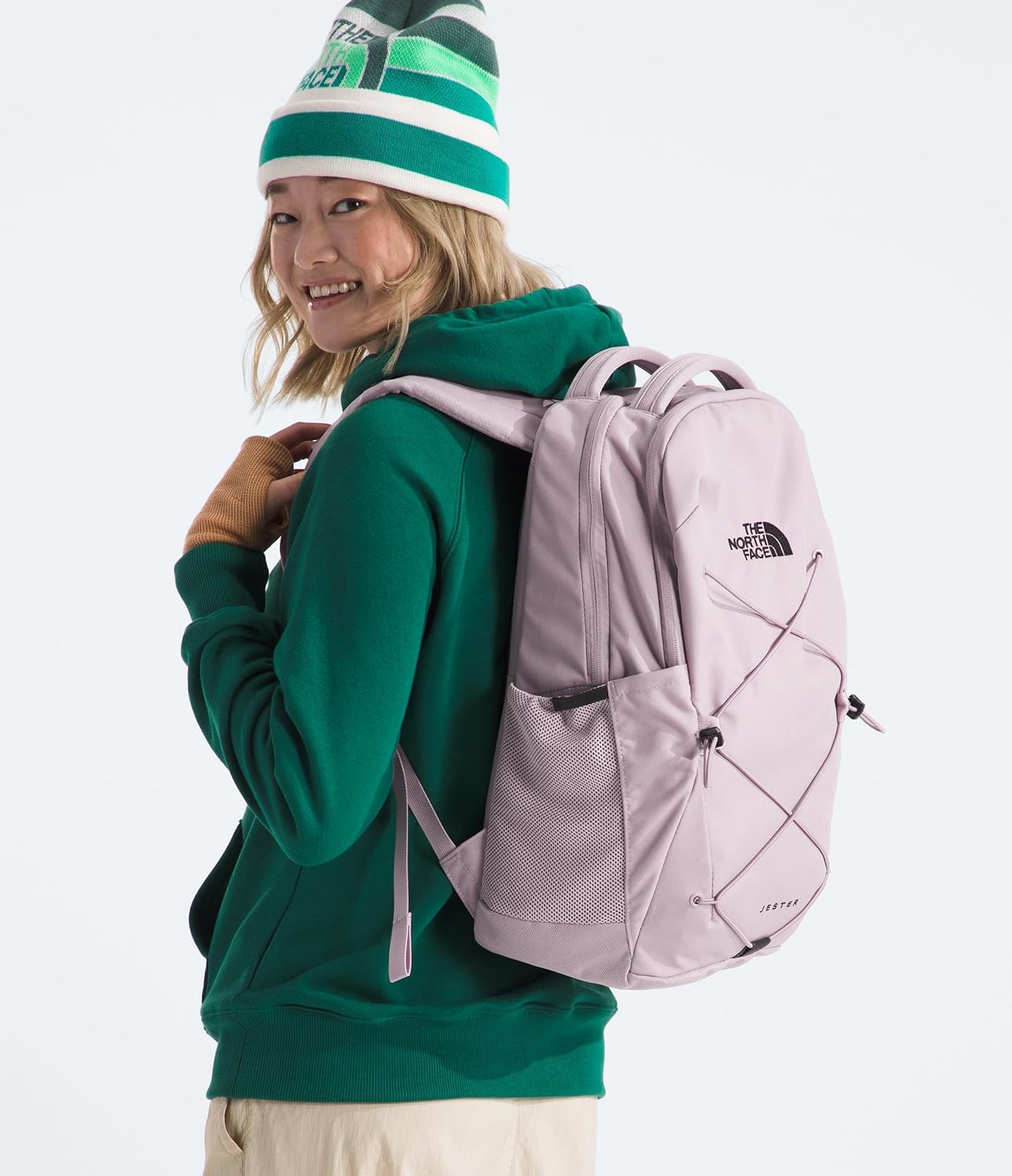 The North Face Women's Jester Backpack - Lightweight Laptop Daypack for Hiking, Travel & School - Durable Water-Resistant Design with 28L Capacity