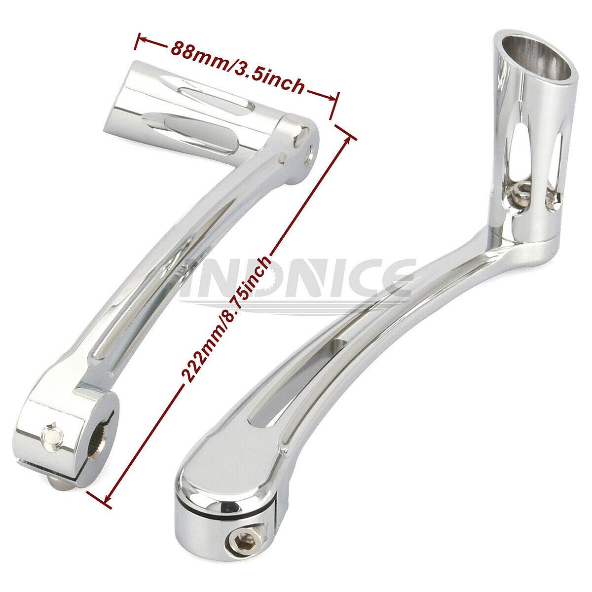 Chrome Floorboards for Harley Davidson Street Glide FLHX & Road Glide Special FLTRXS 2008-2013 - Shift Lever & Passenger Footboards for Enhanced Riding Comfort on Long Road Trips