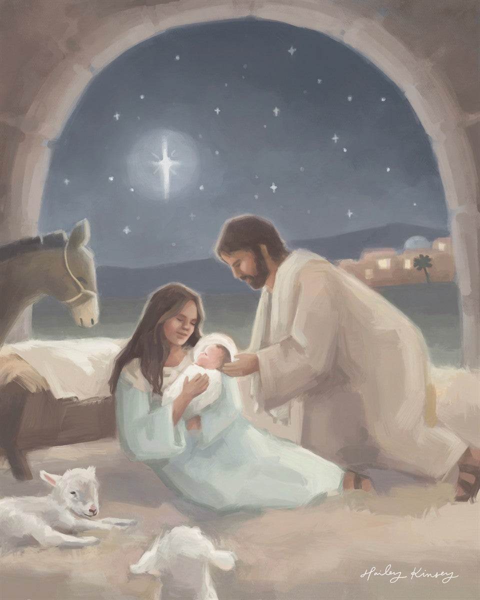 Behold Him By Hailey Kinsey - Inspirational Christian Wall Art for Home & Church Decor | Perfect for Living Room, Bedroom & Office