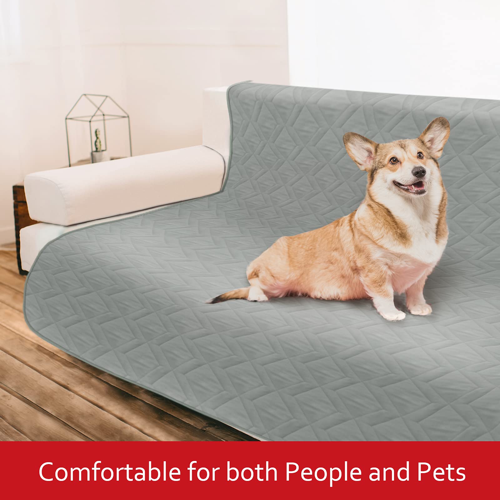 Waterproof Dog Bed Cover - Non-Slip Pet Blanket & Sofa Protector for Large Dogs (86