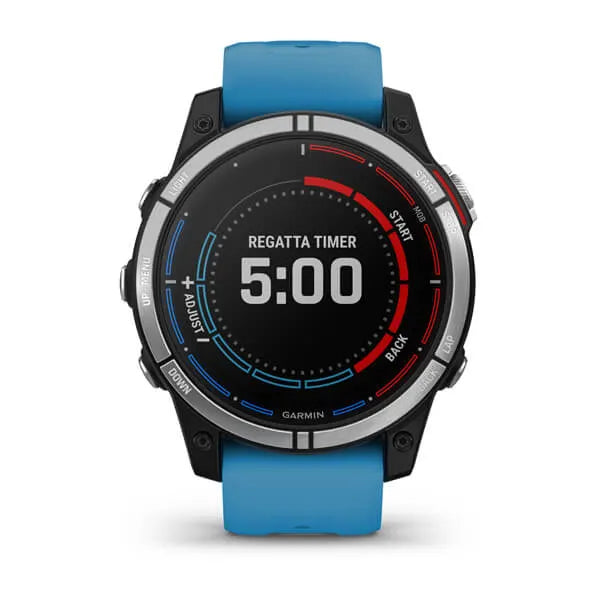 Garmin Quatix 7 Marine GPS Smartwatch - Premium Multisport Watch for Sailing, Fishing & Outdoor Adventures | Waterproof, Nautical Maps & Sonar Connectivity