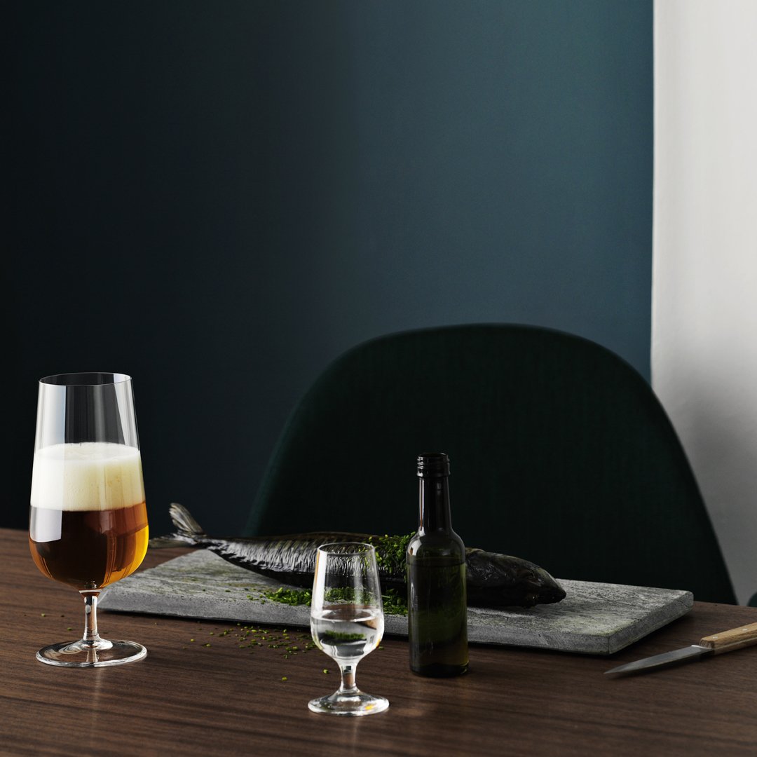 Elegant Bouquet Beer Glass Set of 6 - Perfect for Parties, Weddings & Home Bar Decor - Premium Glassware for Beer, Cocktails & Drinks