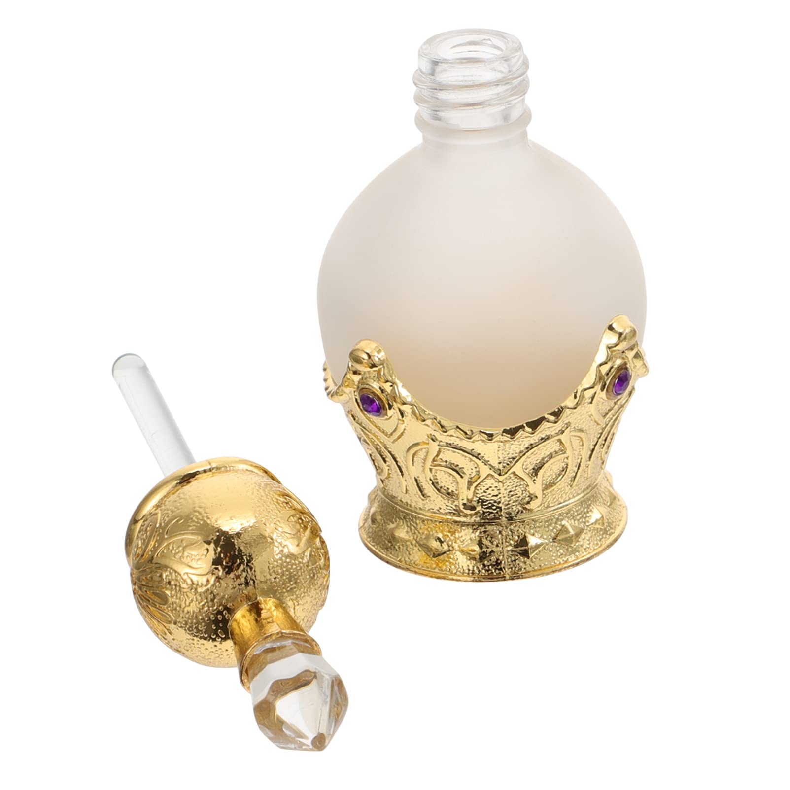 EXCLUZO Refillable Essential Oil Glass Bottles - Travel Perfume Bottles for Fragrance & Liquids | Perfect for Aromatherapy, DIY Perfumes & On-the-Go Use