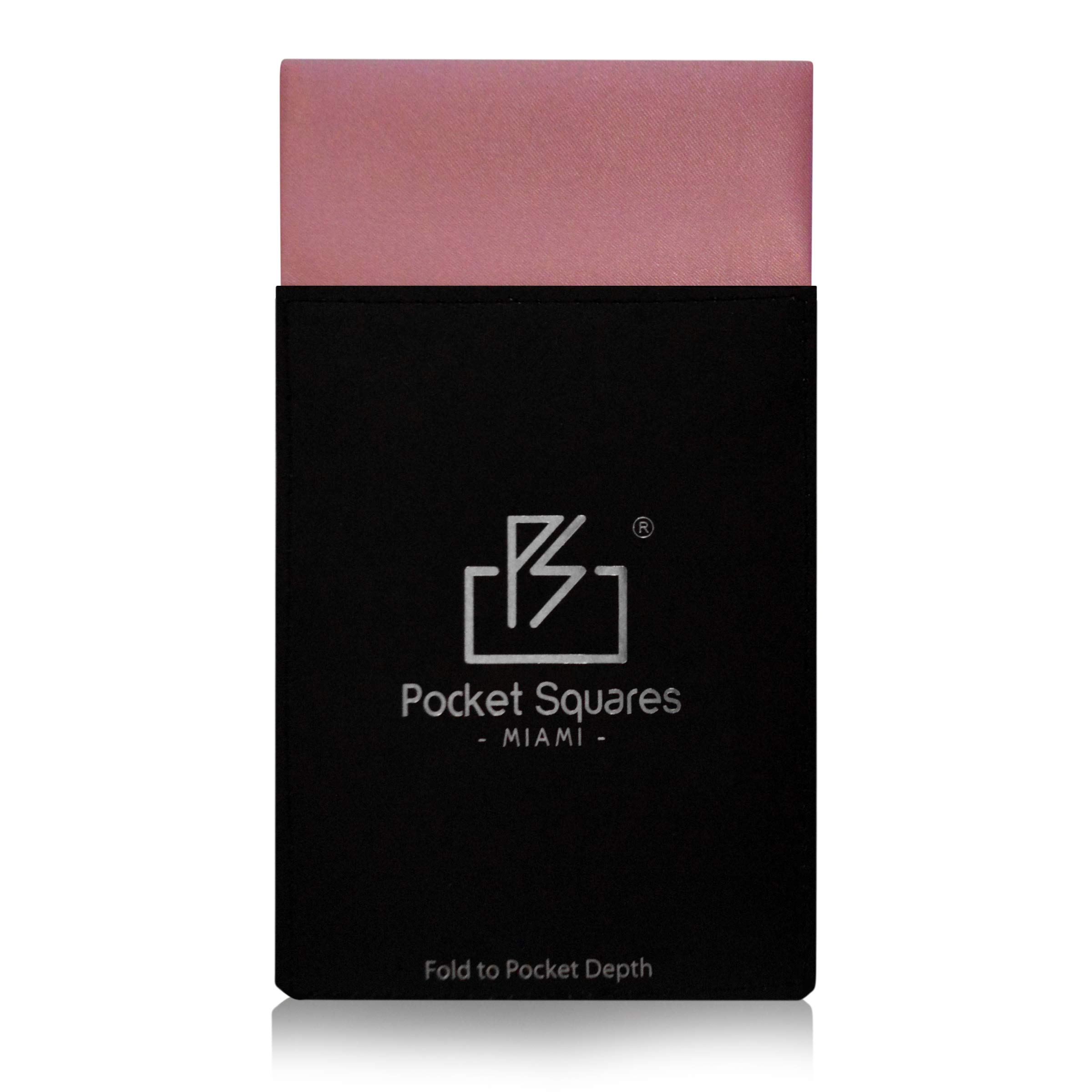 Premium Men's Prefolded Pocket Squares - Miami Presidential Collection for Formal & Business Attire | Elegant Silk Accessories for Weddings, Suits & Special Occasions