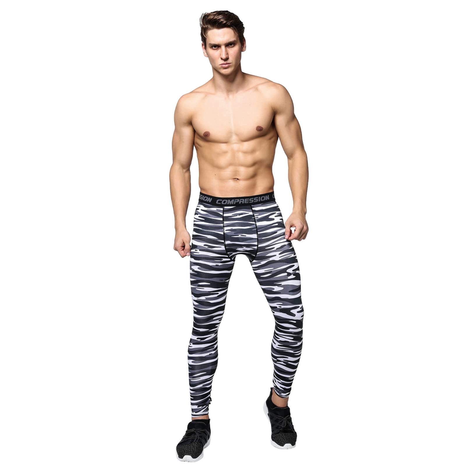 Men's Cargo Joggers - Breathable Fast-Drying Sports Pants with Pockets for Outdoor & Gym