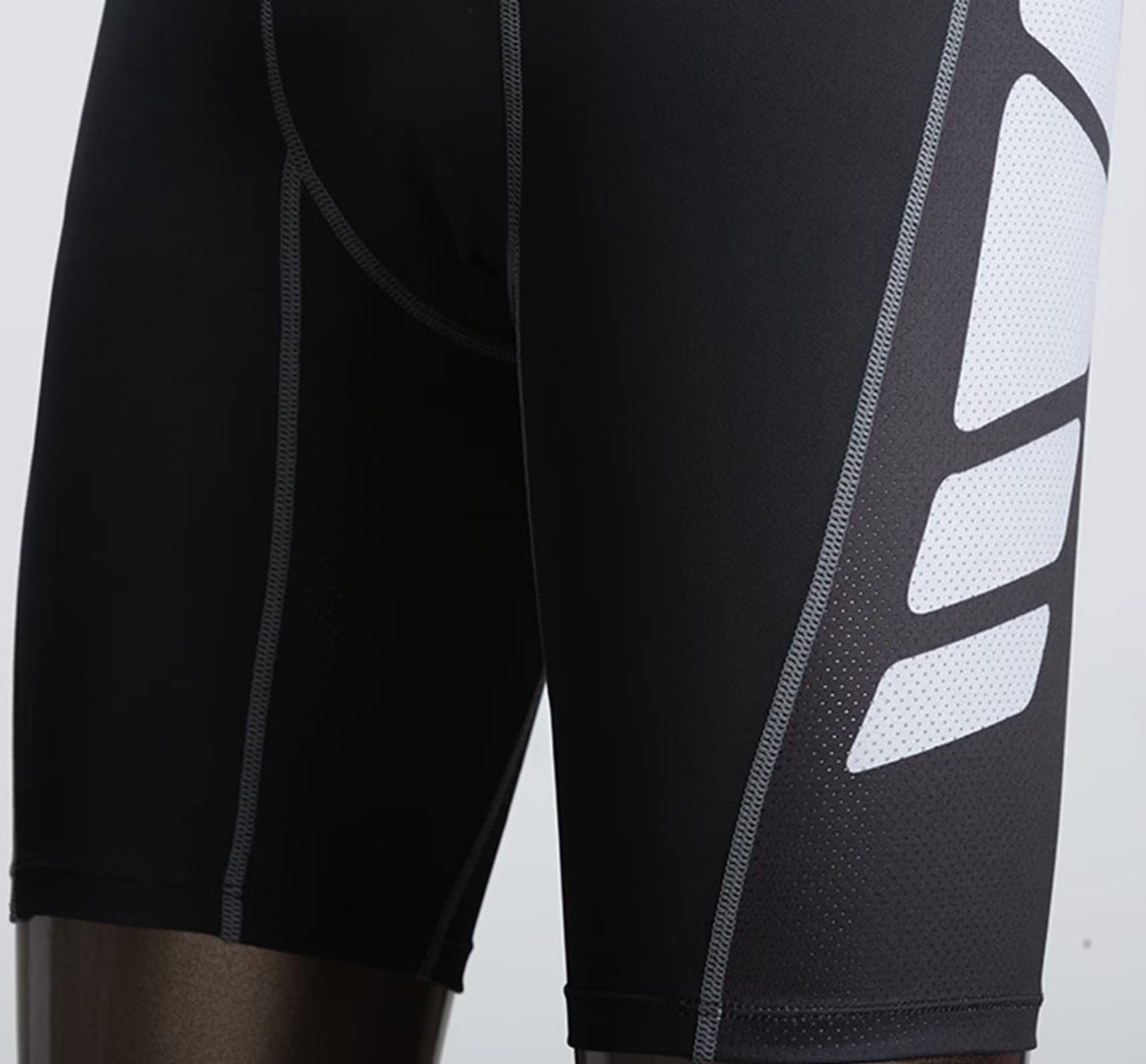 3 Pcs Men's Performance Compression Base Layer Shorts - Moisture Wicking Athletic Underwear for Running, Workout & Sports | Stay Cool & Comfortable During Intense Training