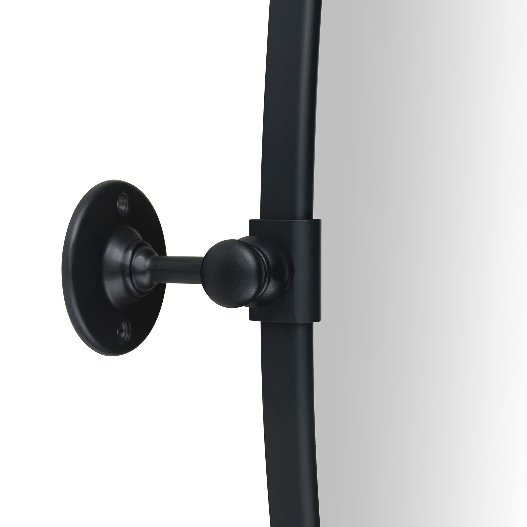 TEHOME Black Oval Vanity Mirror 20x30