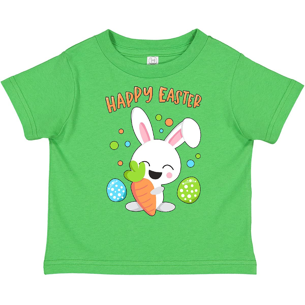 Happy Easter Bunny Toddler T-Shirt - Cute Easter Outfit for Kids