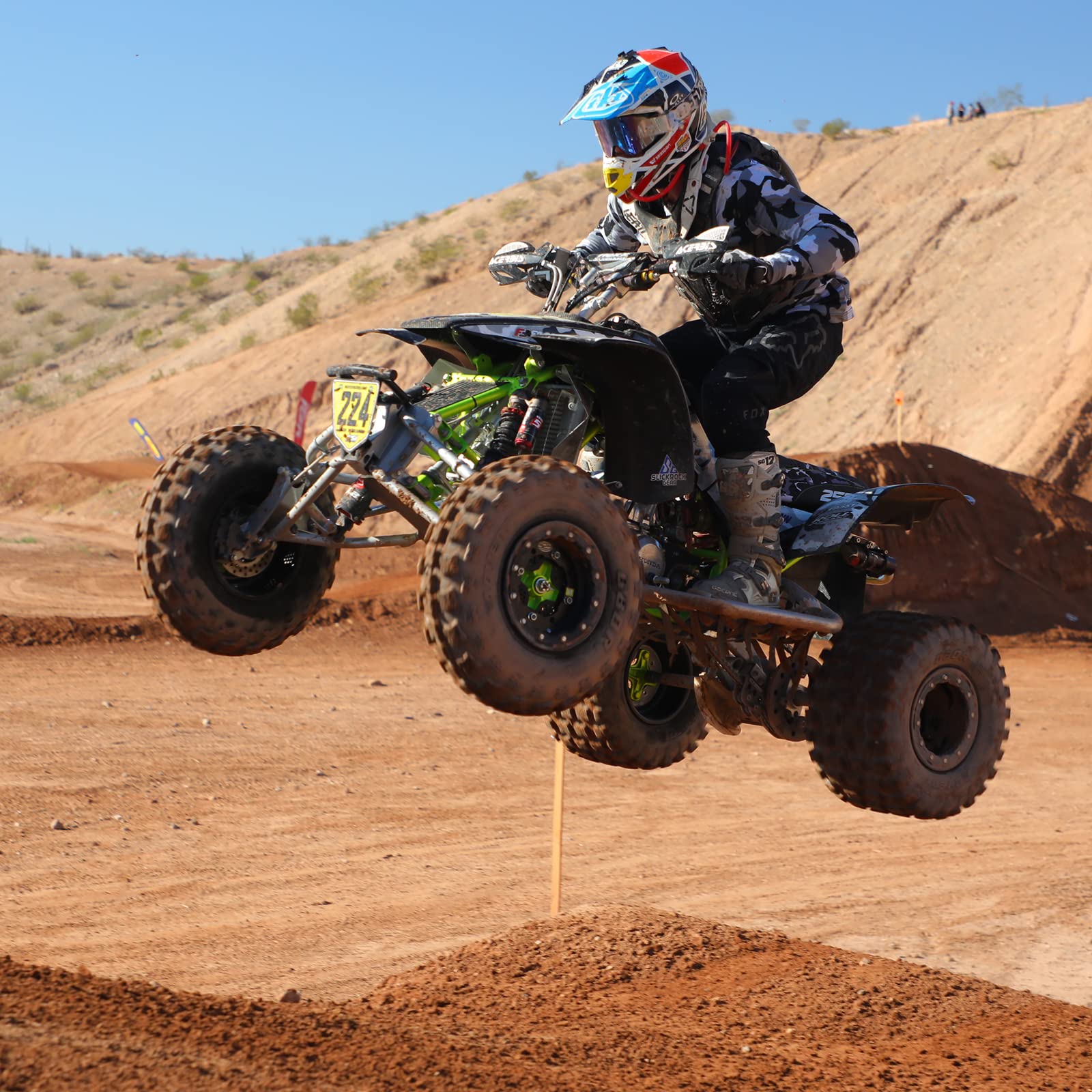 OBOR Advent ATV Tires 22x7-10 & 20x11-8 - 6 Ply GNCC Champion Off-Road Tires (4 Pack) - 22x7x10 Front & 20x11x8 Rear for Trail Riding, Mudding & Extreme Terrain Performance