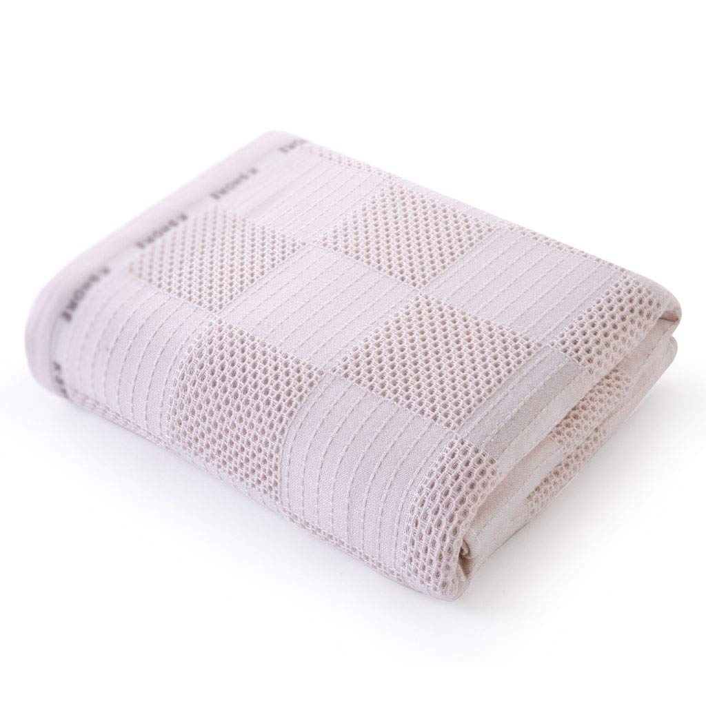 Premium Cotton Bath Towel 140x70cm - Ultra Soft, Skin-Friendly & Highly Absorbent Bath Sheet for Spa, Gym & Luxury Bathroom - Pink by CHENGYI
