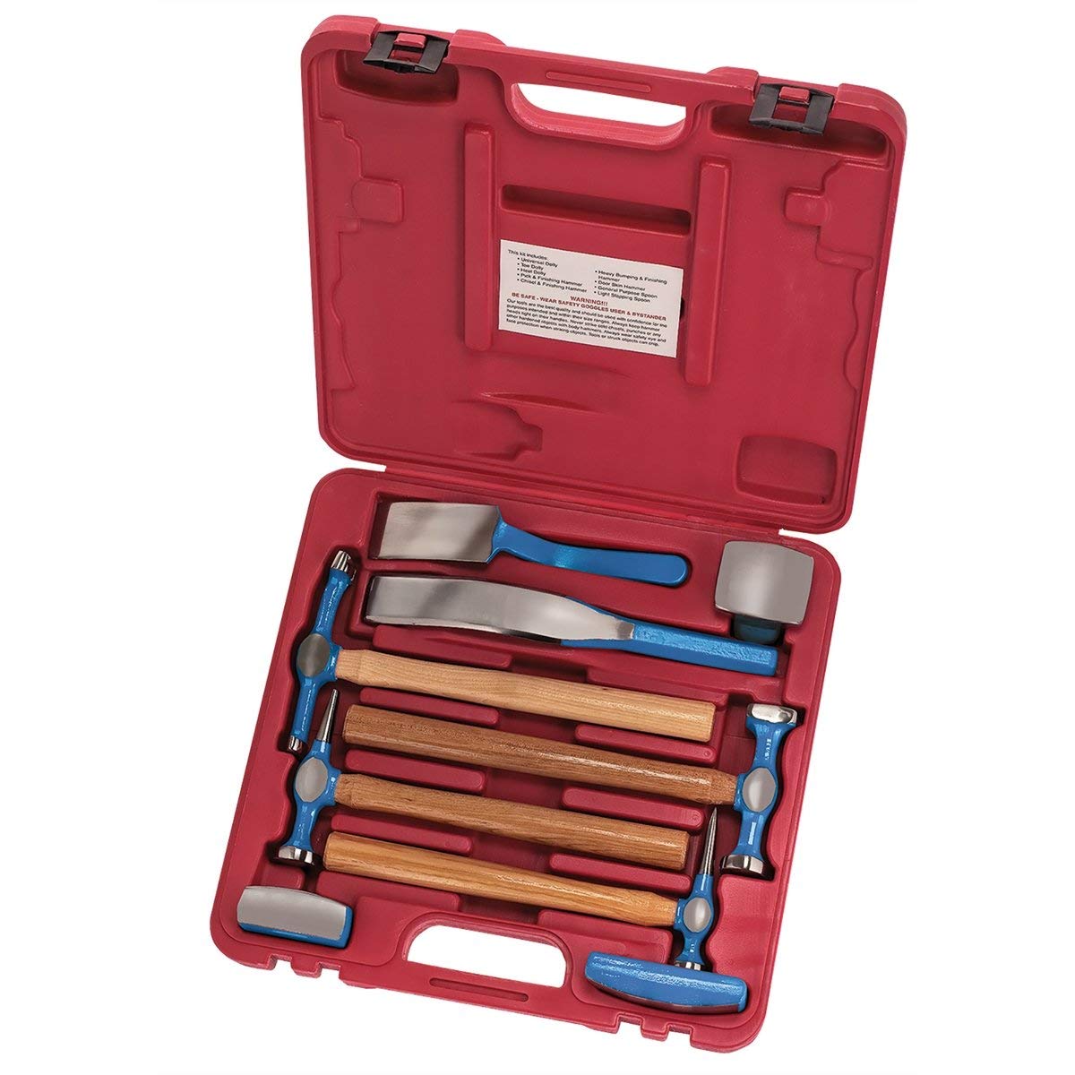 Tool Aid 9-Piece Auto Body Repair Kit for Steel - Professional Dent Puller & Paintless Dent Removal Tools (89470) | Perfect for DIY Car Dent Repair at Home & Auto Body Shops