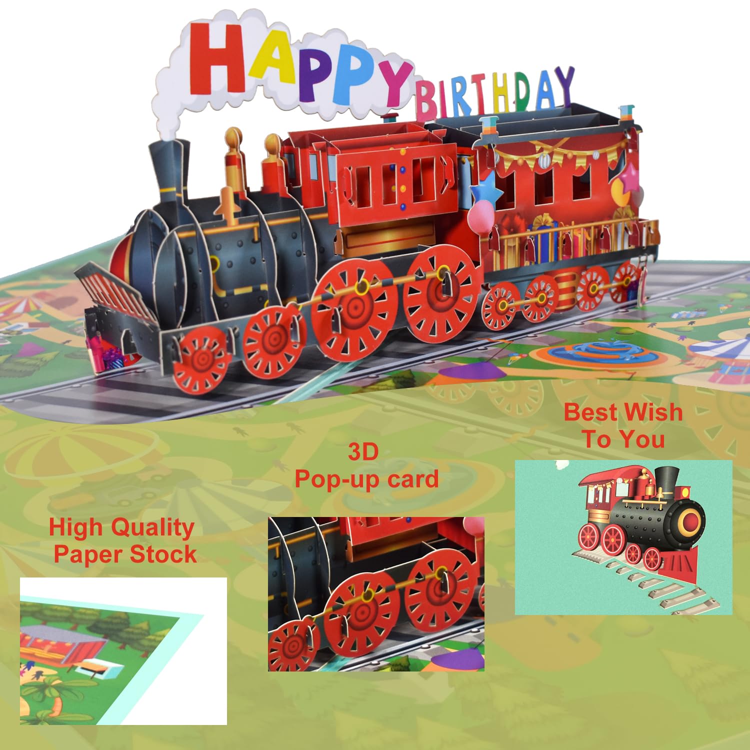 Magic Ants 3D Pop Up Happy Birthday Card - Funny Greeting Cards for Women & Men with Envelope | Perfect for Birthday Wishes, Anniversary & Special Occasions