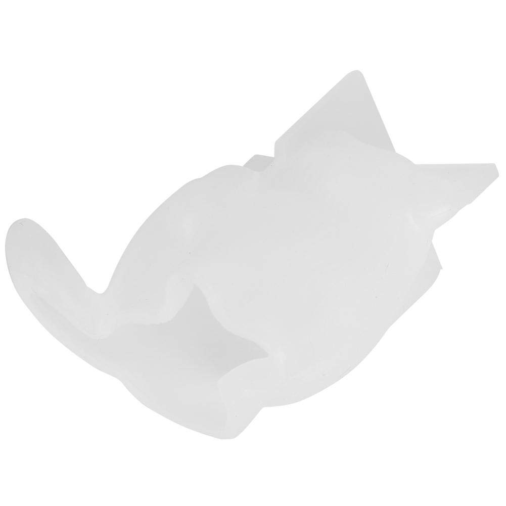 LZKW DIY Cat Molds for Resin, Wax, Gum Paste & Candle Making - Scratching Head Cat Silicone Craft Molds | Perfect for Jewelry, Soap Making & Home Decor Projects