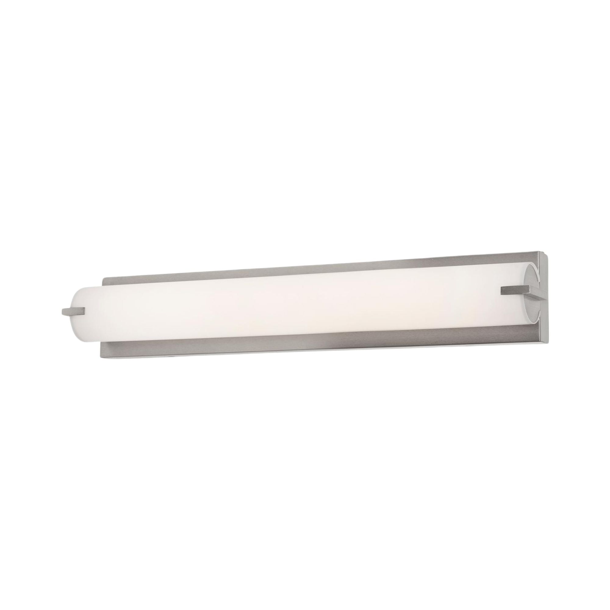 25 Inch LED Bathroom Light Bar - Satin Nickel Finish for Modern Vanity & Shower Lighting - Perfect for Bathroom, Spa, and Makeup Area Illumination