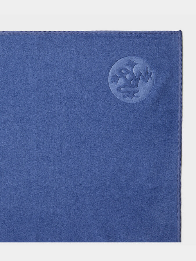 Manduka eQua Yoga Mat Towels - Non-Slip, Absorbent & Eco-Friendly for Hot Yoga, Pilates & Workouts - Perfect for Home & Studio Use