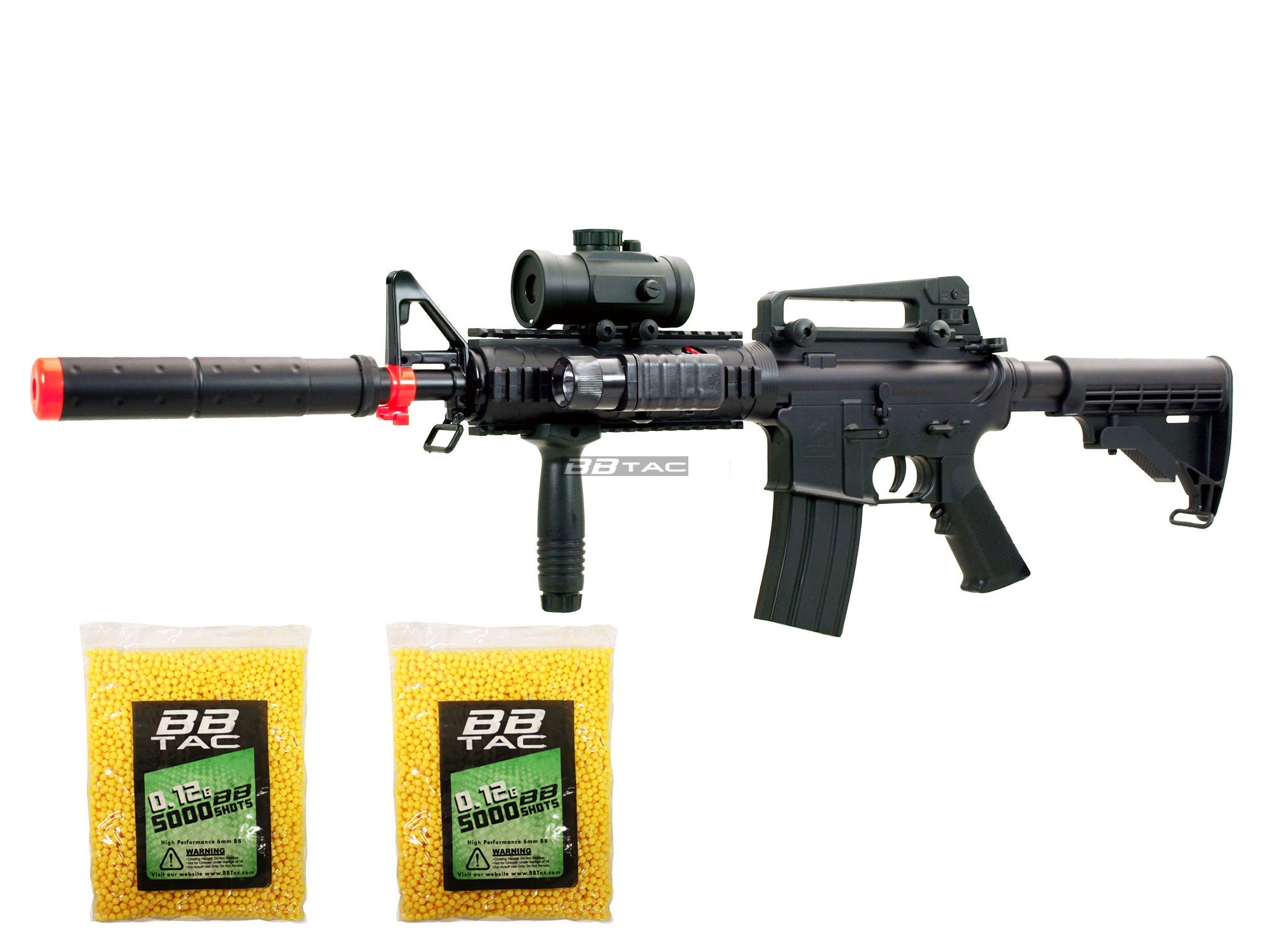 BBTAC M83 Full Auto Electric Airsoft Gun - High Power LPEG with Warranty - Perfect for Outdoor Shooting, Airsoft Battles & Tactical Training