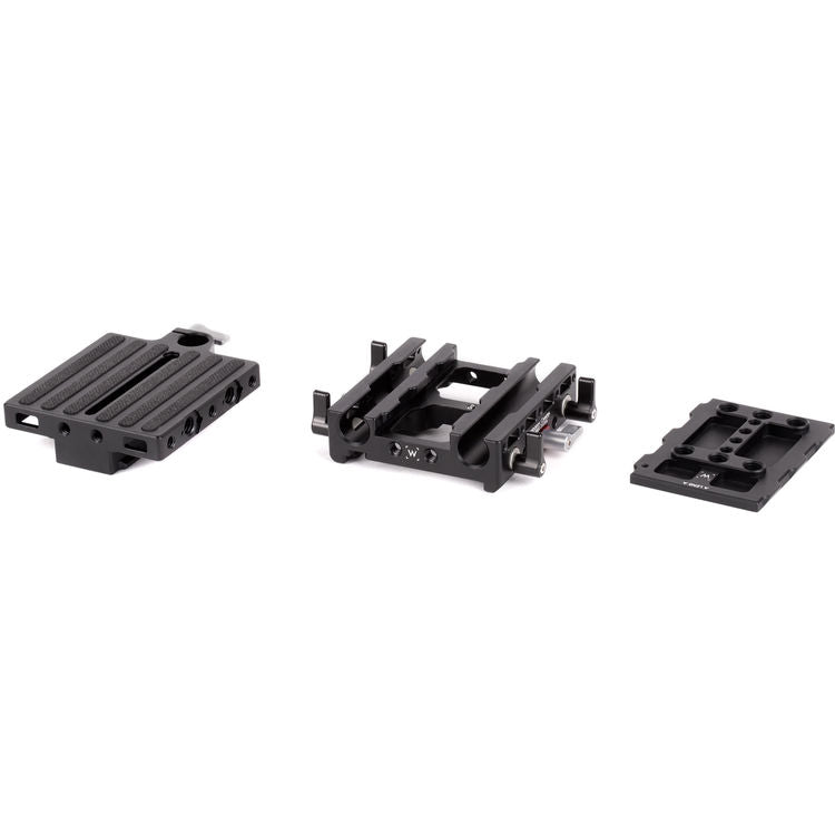Universal Camera Baseplate for Sony FS5, Panasonic EVA1, VariCam LT & 35 - Professional Rigging Solution for Film & Documentary Shooting