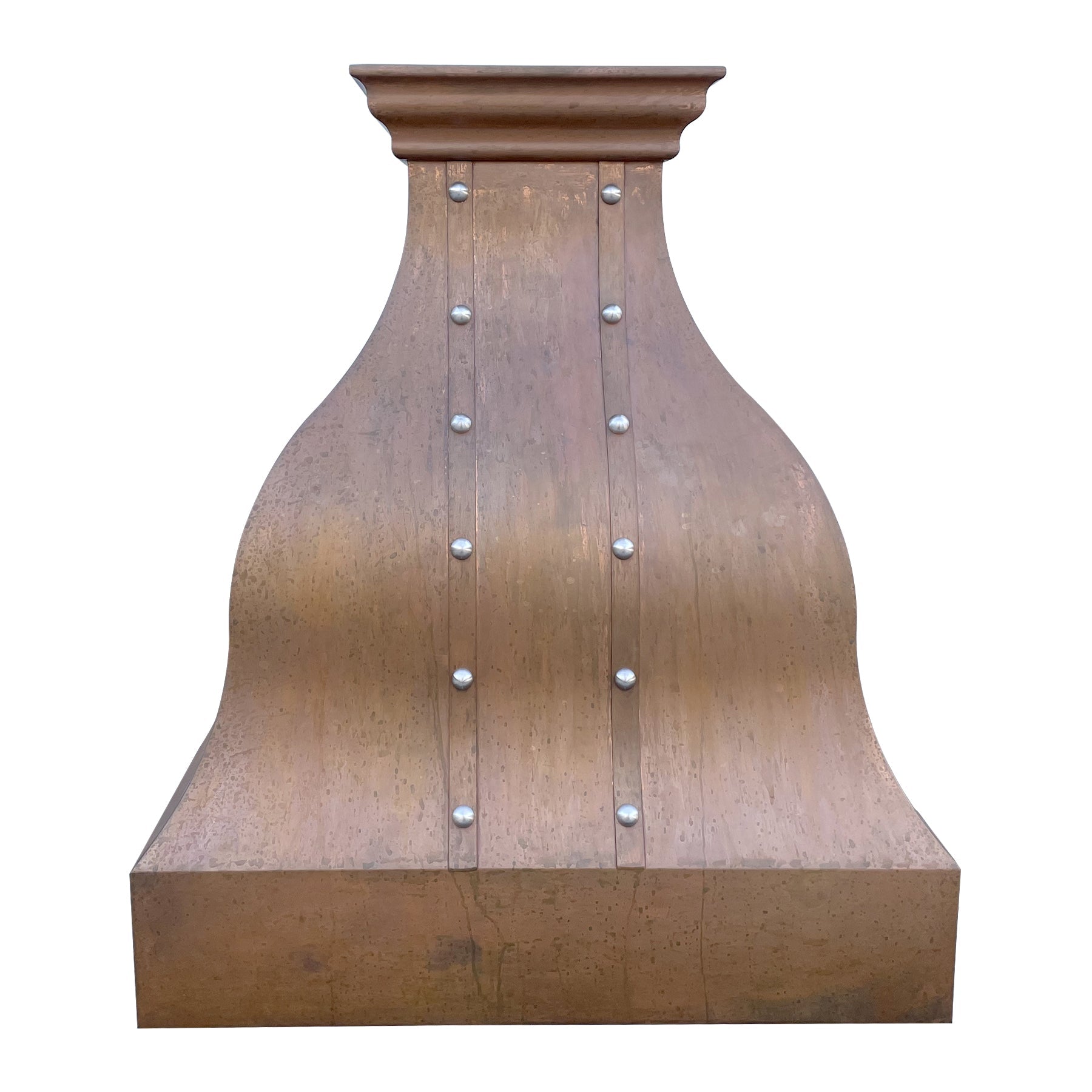 Vintage Copper Range Hood - H9S Model | Classic Retro Kitchen Exhaust Fan | Perfect for Farmhouse, Rustic & Industrial Style Kitchens