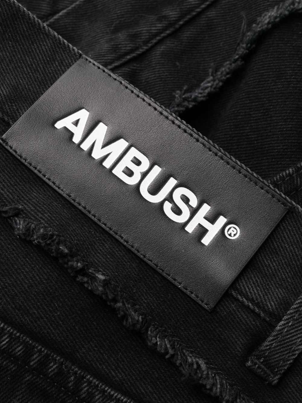 Ambush Black High Waist Skinny Jeans for Women - Trendy Stretch Denim Pants for Casual Wear & Night Out