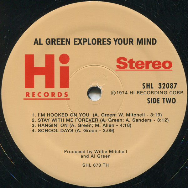 Al Green Explores Your Mind Vinyl LP Album (Reissue, Near Mint NM/M) - Perfect for Soul Music Collectors & Vinyl Enthusiasts