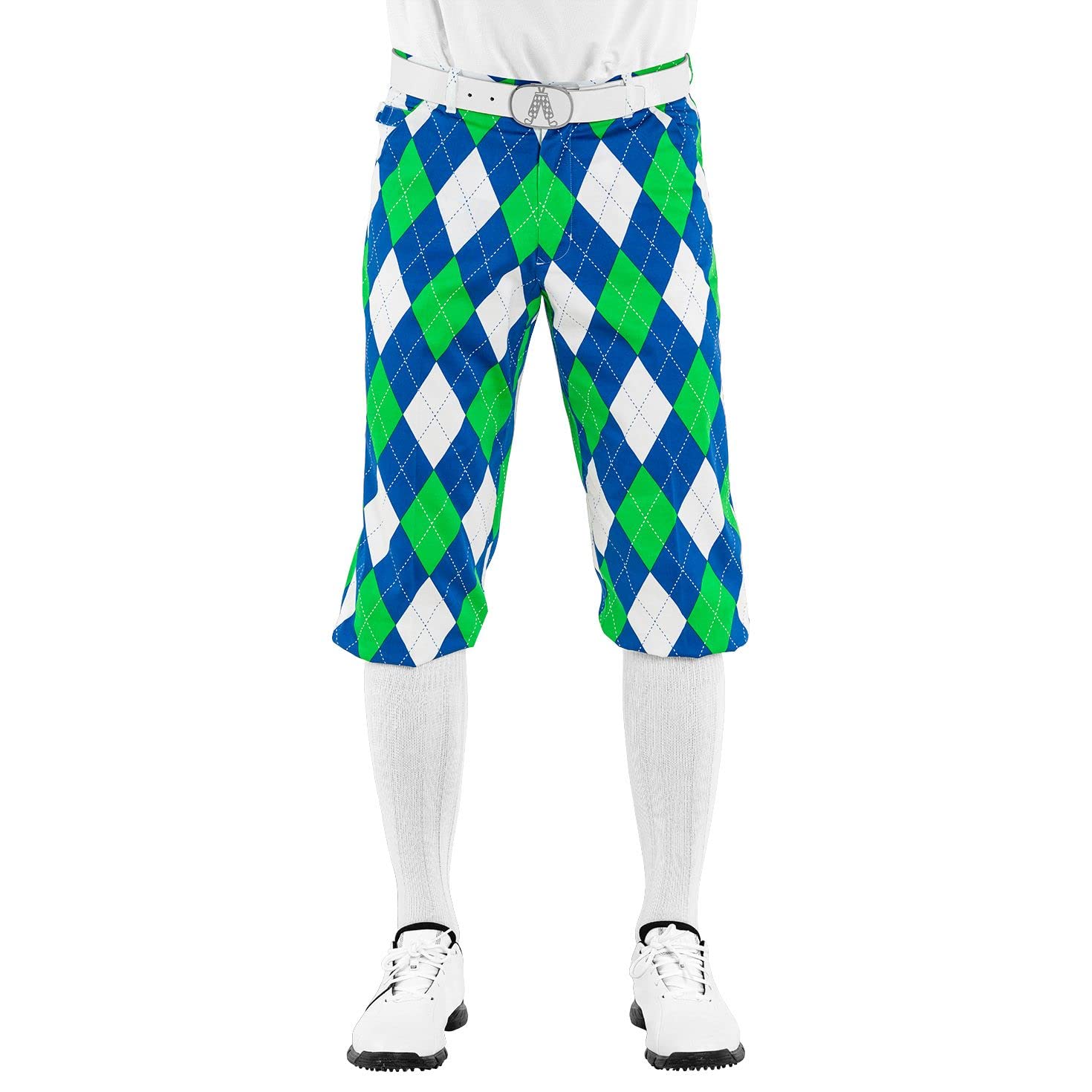 Royal & Awesome Men's Golf Knickers - Stretchable & Breathable Golf Pants for Men - Fun & Stylish Knickers for Golf Enthusiasts - Perfect for Golf Tournaments & Casual Play