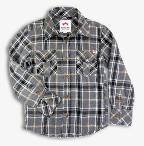 GREIGE PLAID