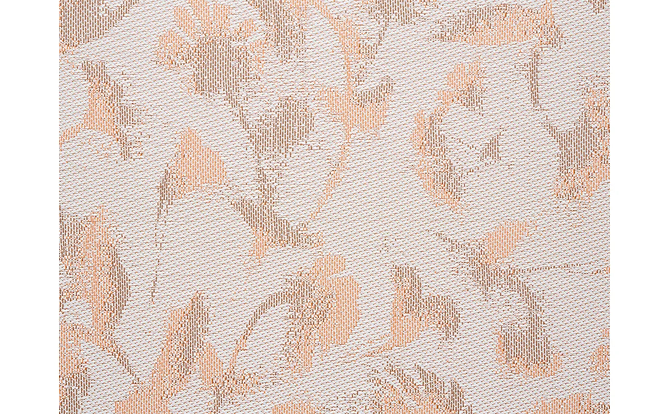 Chilewich Eco-Friendly Table Mats - Botanic Pattern, Rectangle Shape, Sesame Color - Perfect for Dining, Kitchen, and Home Decor