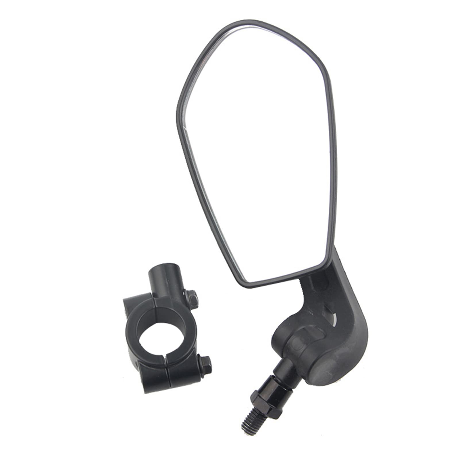 360° Rotatable Motorcycle Mirror Set - Adjustable Handlebar Rear View Mirrors for Enhanced Safety | Perfect for Cruisers, Sport Bikes & Road Trips