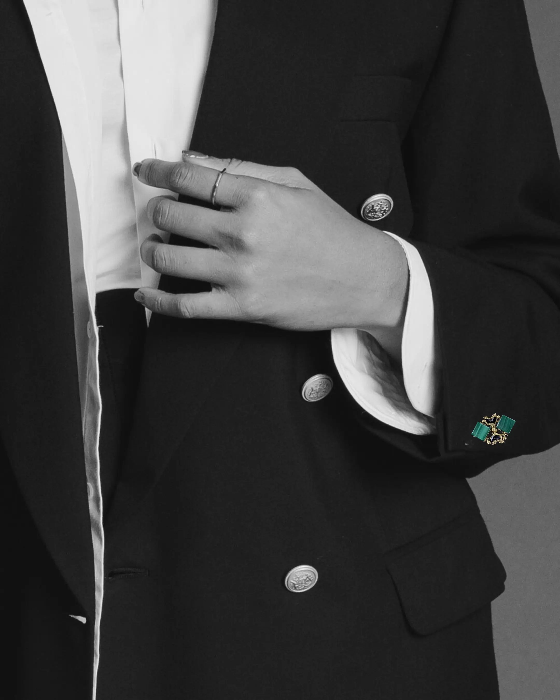 Theodore Luxury Cufflinks for Men - Elegant Dress Shirt Accessories for Weddings, Business & Formal Events
