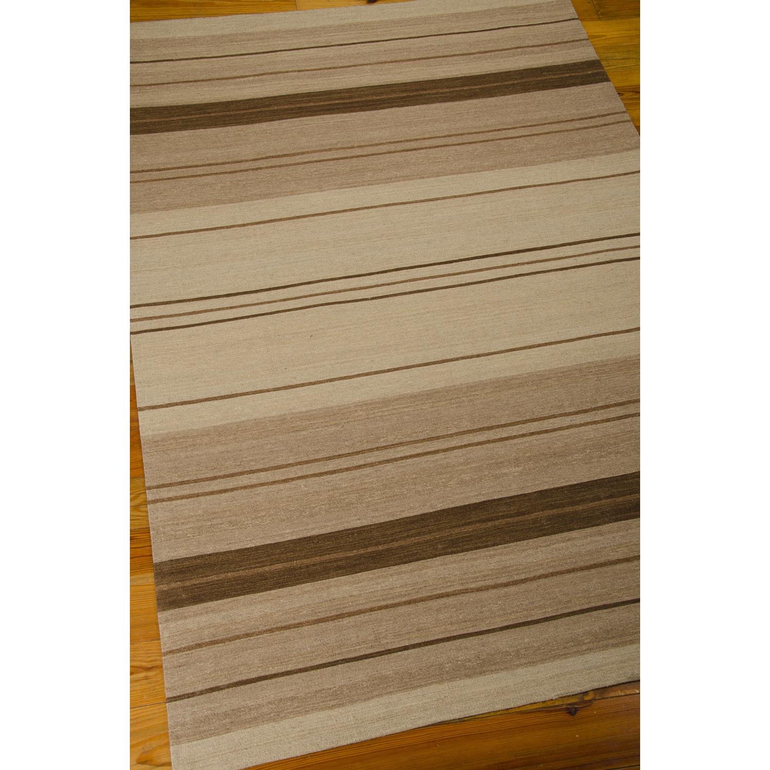 Kathy Ireland Home Griot Striped Clove 8' x 10'6