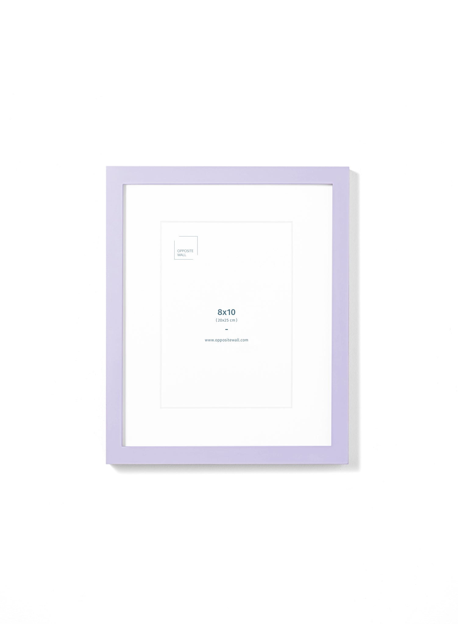 Lilac Wood Picture Frame 8x10 Inches (20x25 cm) - Perfect for Wall Art, Photo Displays & Home Decor