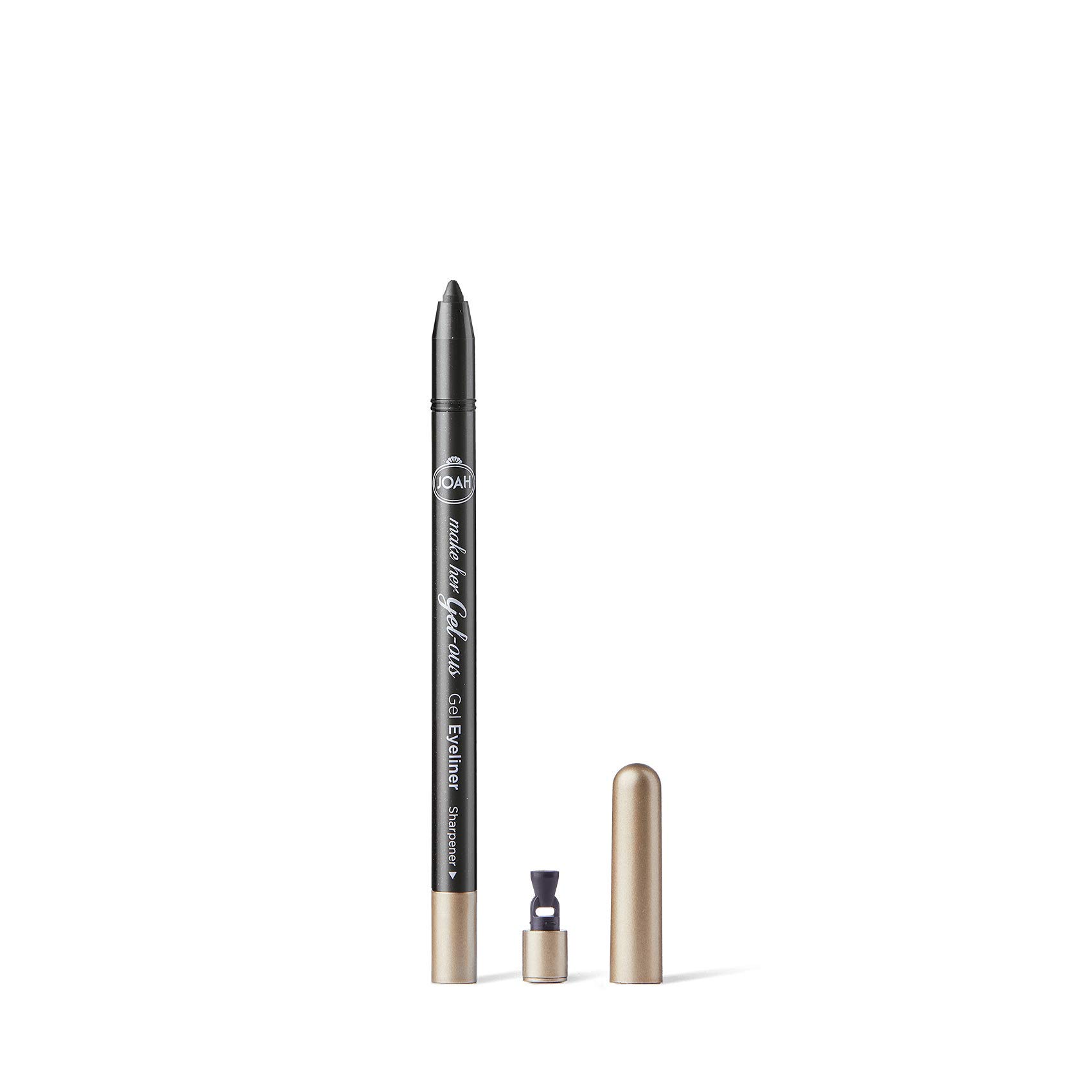 JOAH Make Her Gel-ous Gel Eyeliner - Waterproof Smudge-Proof Long Lasting Eyeliner Pencil in Granite (JGPE06) 0.017 oz - Perfect for Everyday Makeup & Dramatic Eye Looks