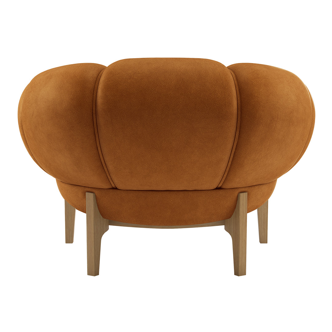 Modern Croissant Lounge Chair - Comfortable Crescent-Shaped Accent Chair for Living Room, Bedroom, or Office - Perfect for Relaxing, Reading, and Napping