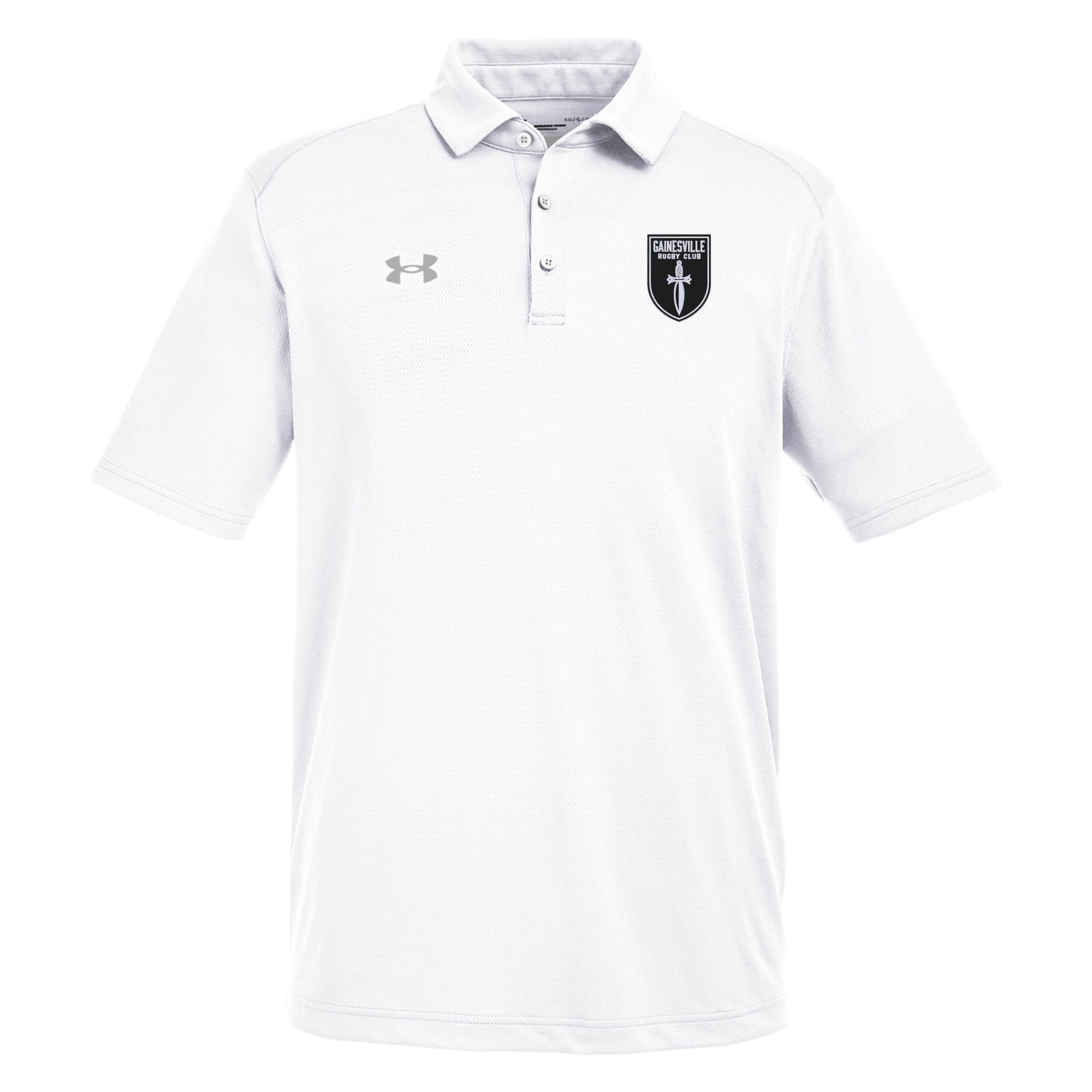 Gainesville Spartans RFC UA Team Tech Polo - Moisture-Wicking Performance Shirt for Rugby & Athletic Training | Men's Breathable Sportswear