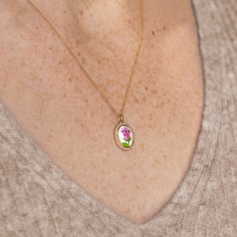 She Blooms Necklace - Elegant Floral Pendant Jewelry for Women | Perfect for Weddings, Anniversaries & Everyday Wear