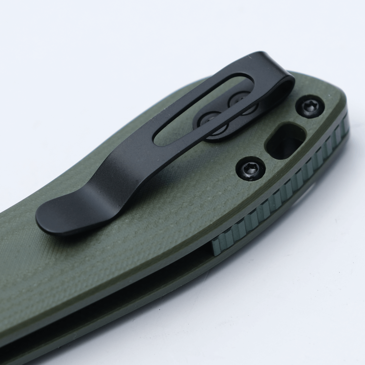 Vosteed Mini Nightshade Folding Knife - Nitro V Stonewash Blade, Green G10 Handle, Canada Exclusive (Model A0210) | EDC, Outdoor Camping, Survival & Everyday Carry Pocket Knife