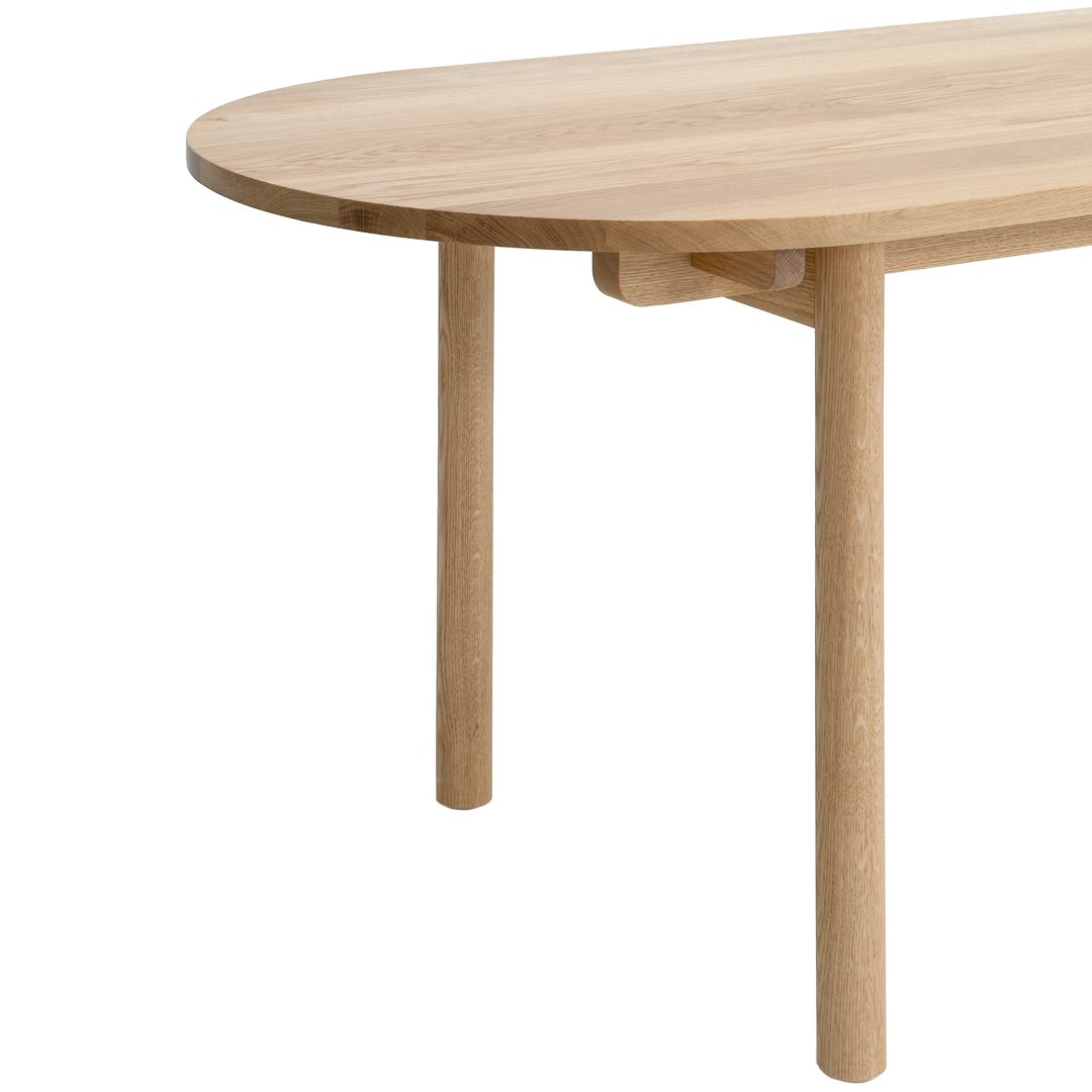 Stylish Oval Dining Table - Modern & Durable for Home, Kitchen, or Office | Perfect for Family Gatherings & Dinner Parties