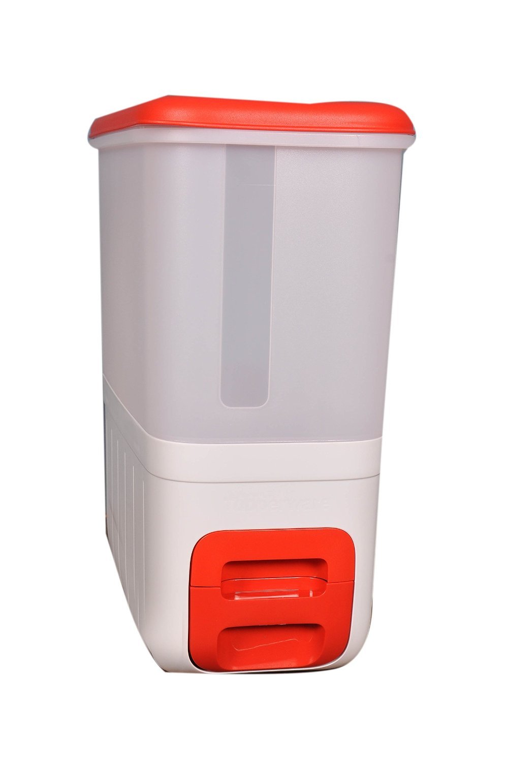 Tupperware Smart Rice Dispenser 10kg - Airtight Food Storage Container with Measuring Cup & Free Accessories - Fast Shipping - Perfect for Kitchen Pantry Organization & Bulk Rice Storage