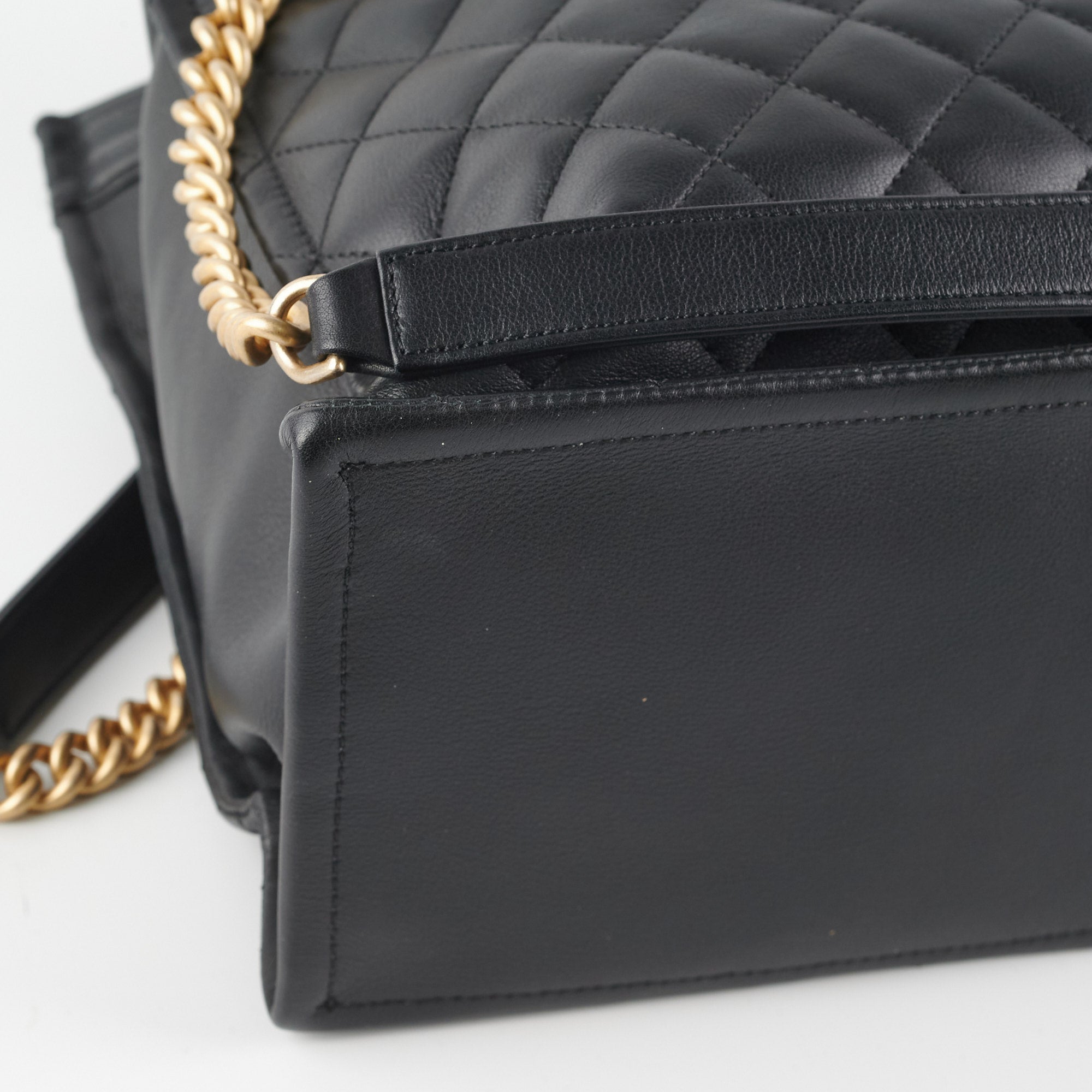 Chanel Boy Tote Bag Black - Luxury Leather Handbag for Women | Perfect for Work, Travel & Everyday Use