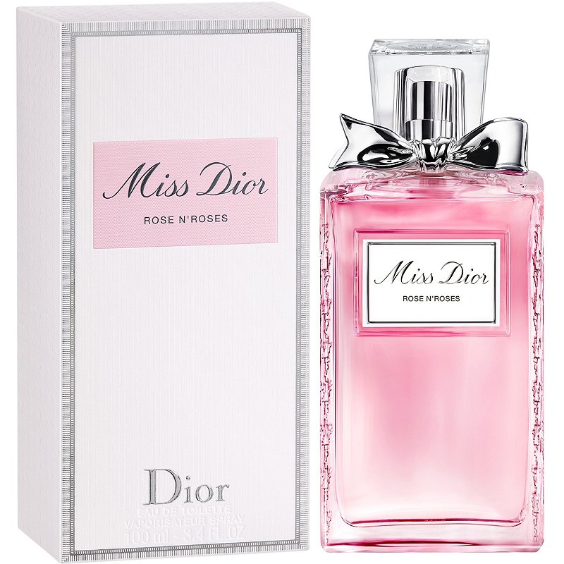 Christian Dior Miss Dior Rose N'Roses Eau de Toilette Spray for Women - Floral Perfume for Daytime Wear & Special Occasions