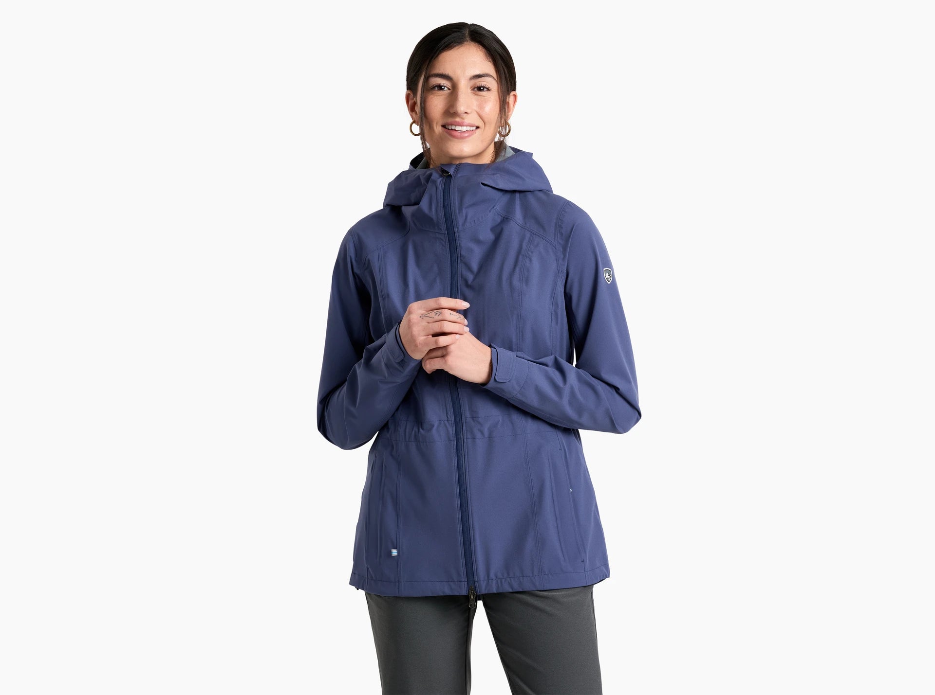 Kuhl Stretch Voyagr Jacket for Women - Lightweight, Water-Resistant Travel & Hiking Jacket - Perfect for Outdoor Adventures & Casual Wear