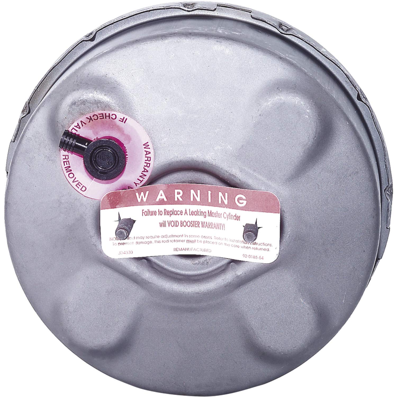 A1 Cardone 54-74821 Remanufactured Vacuum Power Brake Booster - No Master Cylinder - Gray (Renewed) | Compatible with Select Car Models | Perfect for Brake System Repairs & Upgrades