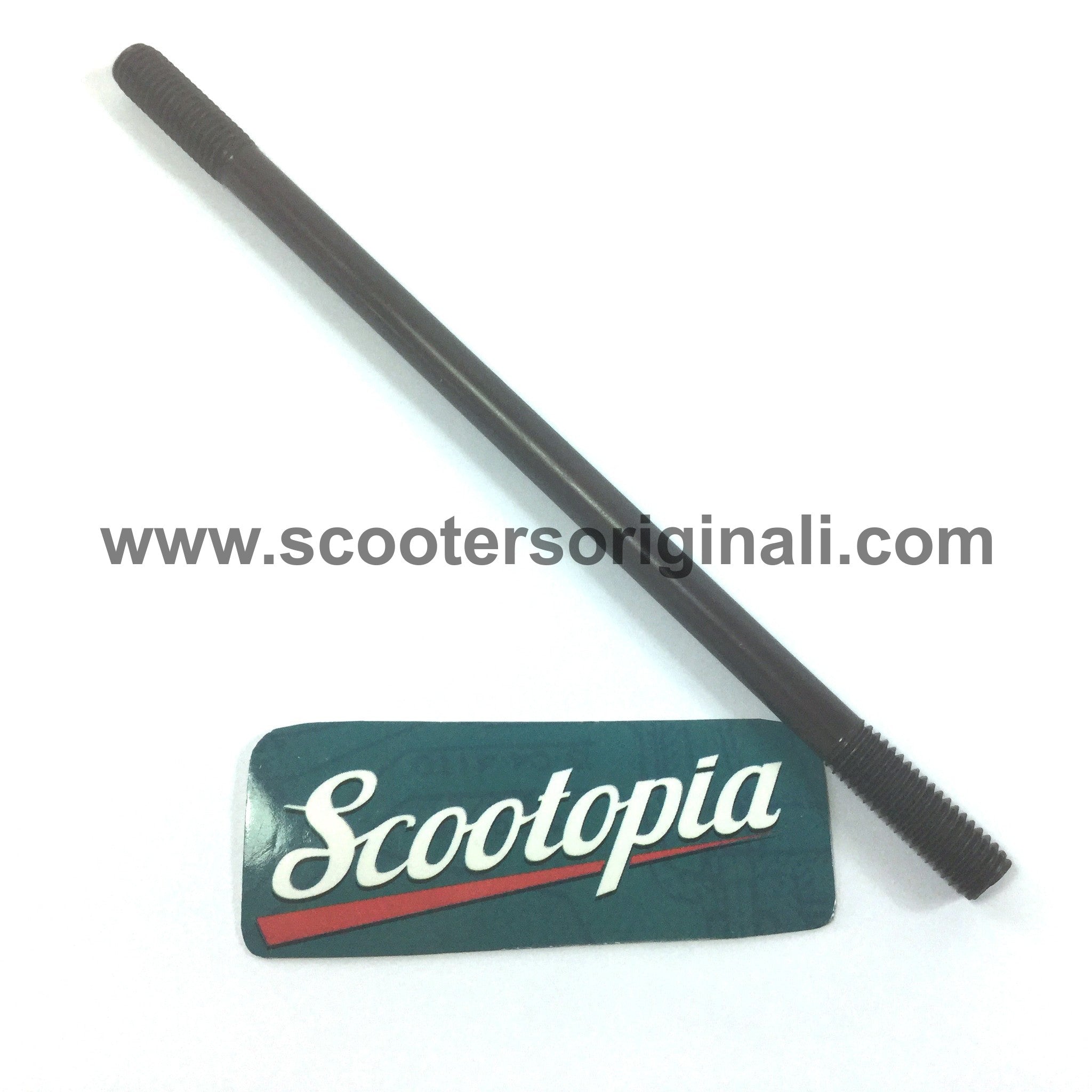 Lambretta Engine Stud - 8mm x 162mm Cylinder Stud for Scooter Performance Upgrade | Compatible with Lambretta Scooters | High-Quality Replacement Part for Engine Maintenance & Repair