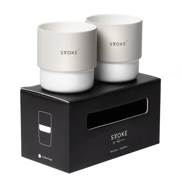 Sttoke Swirl Cup - Insulated Stainless Steel Tumbler with Lid, Leak-Proof & Sweat-Proof - Perfect for Coffee, Tea, Smoothies - Ideal for Office, Travel, Gym & Outdoor Activities
