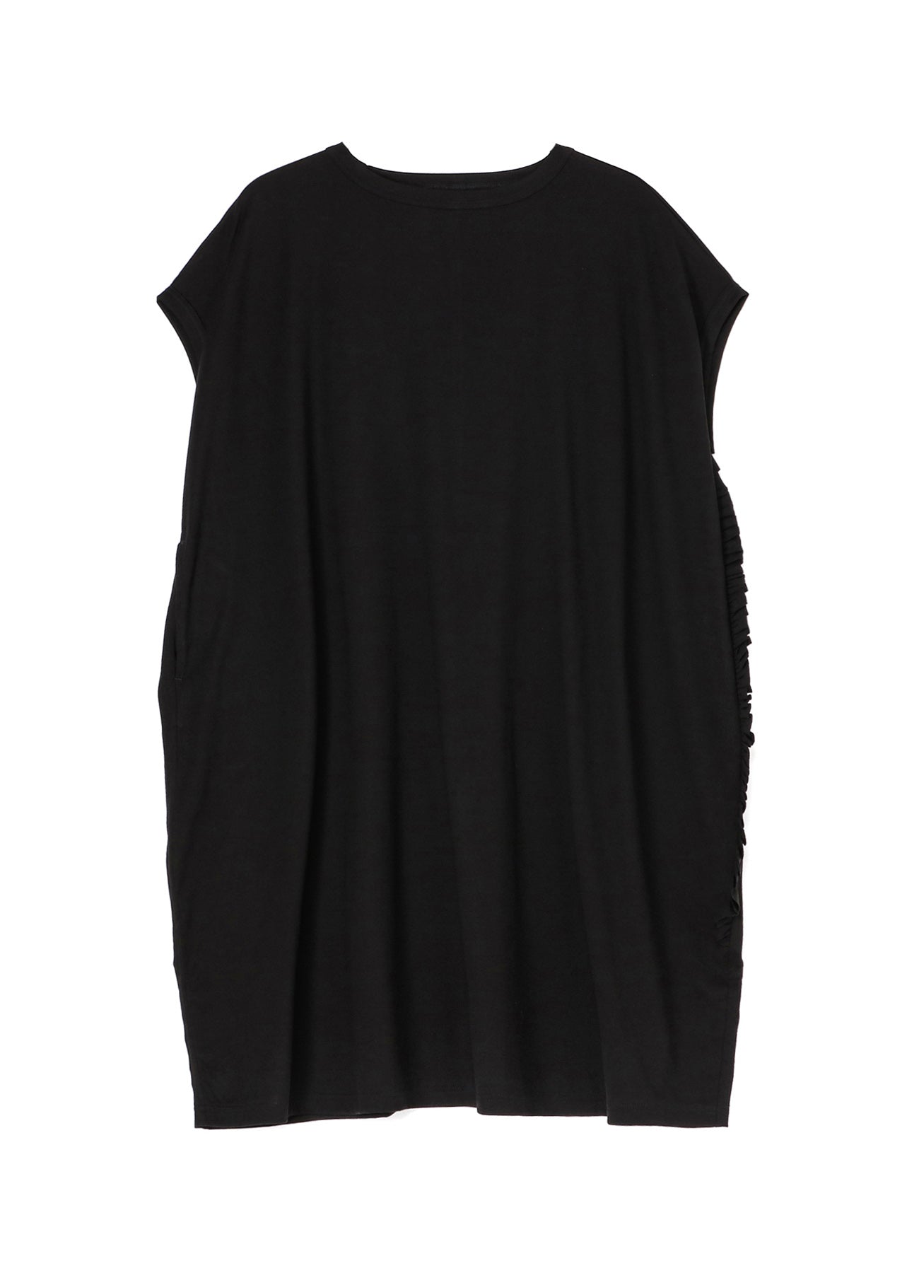 Soft Cotton Jersey Frill One Piece Dress - Casual & Comfortable Summer Outfit for Women | Perfect for Beach, Vacation, and Everyday Wear